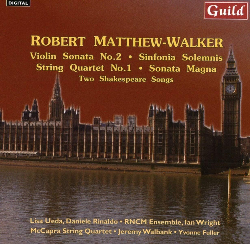 Robert Matthew-Walker: Violin Sonata No. 2/Sinfonia Solemnis/...