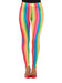 Smiffys Rainbow Clown Leggings, Multi-Coloured (Size M)