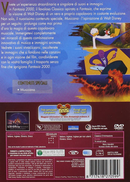 Disney Fantasia 2000  DVD