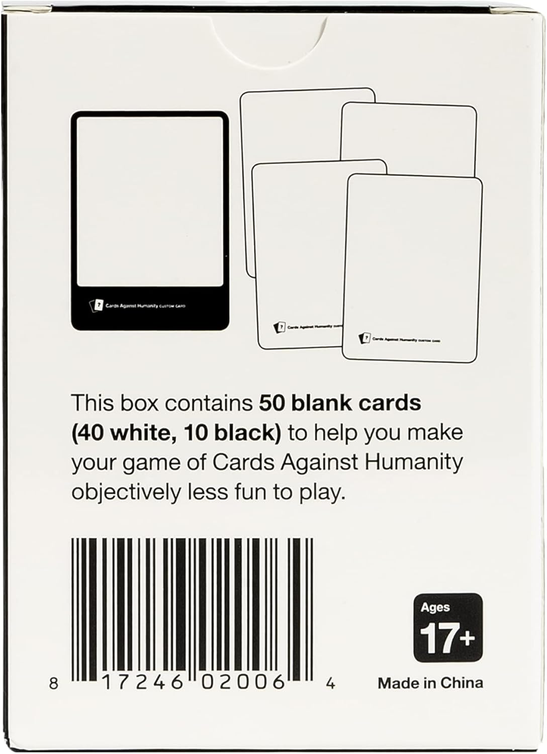 Cards Against Humanity: Your Dumb Jokes • 50 Blank Cards For Your Awful Inside Jokes