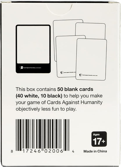 Cards Against Humanity: Your Dumb Jokes • 50 Blank Cards For Your Awful Inside Jokes