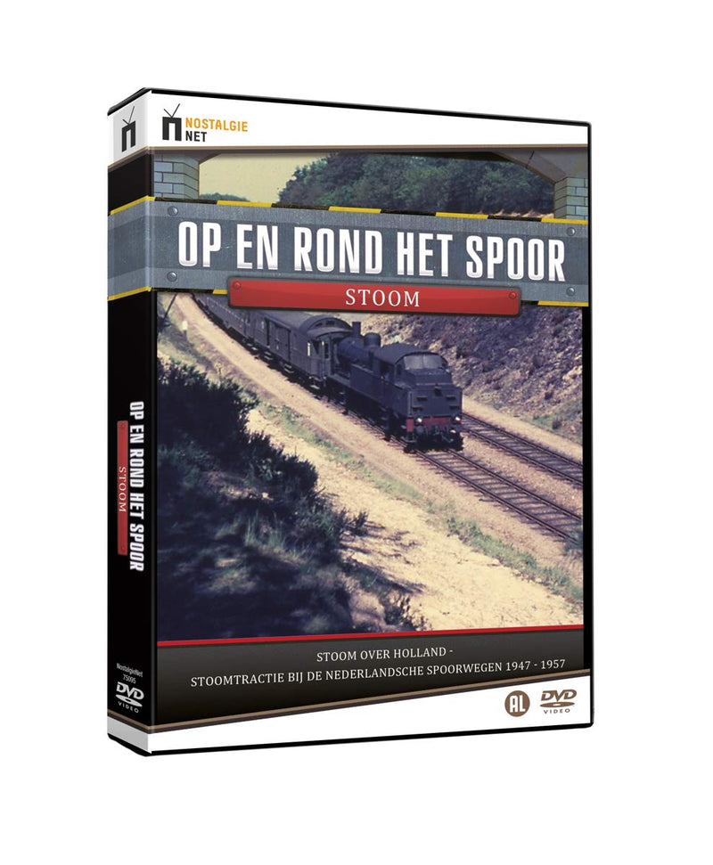 Op En Rond Het Spoor Stoom - - (1 DVD