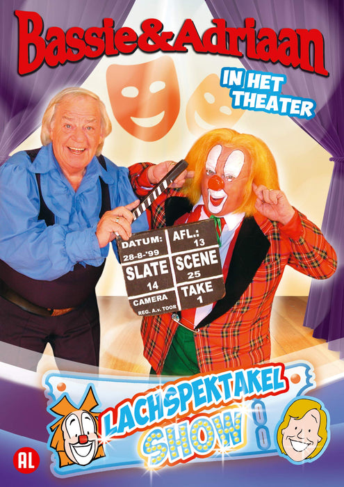 DVD - Bassie & Adriaan Lachspektakelshow (1 DVD