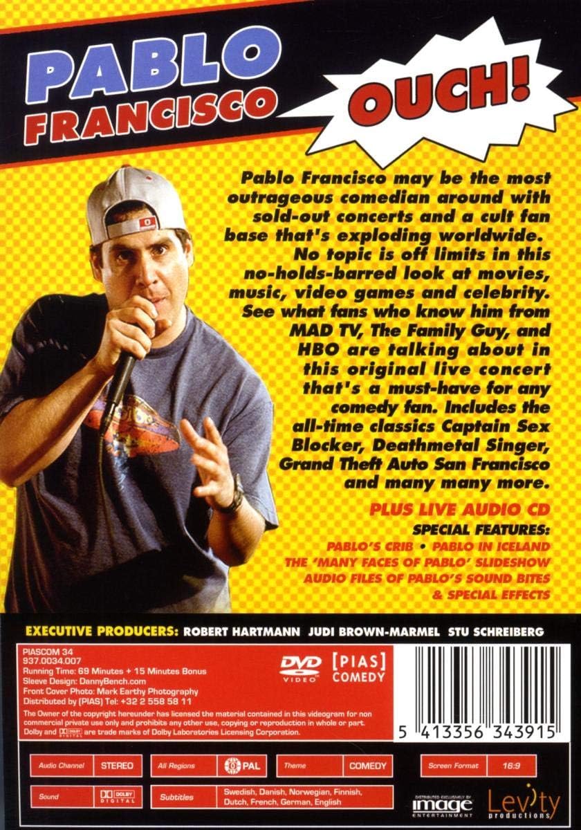 Pablo Francisco - Ouch! (2 DVD)
