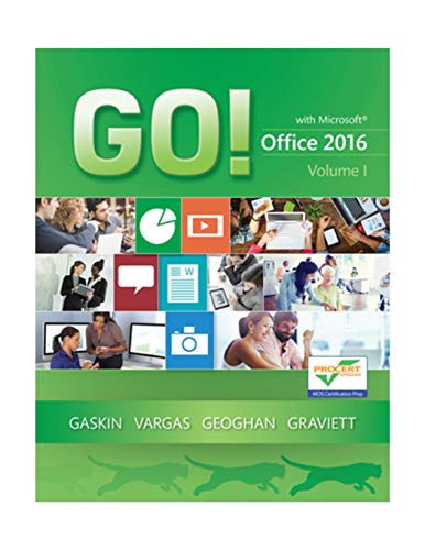 Go! With Microsoft Office 2016