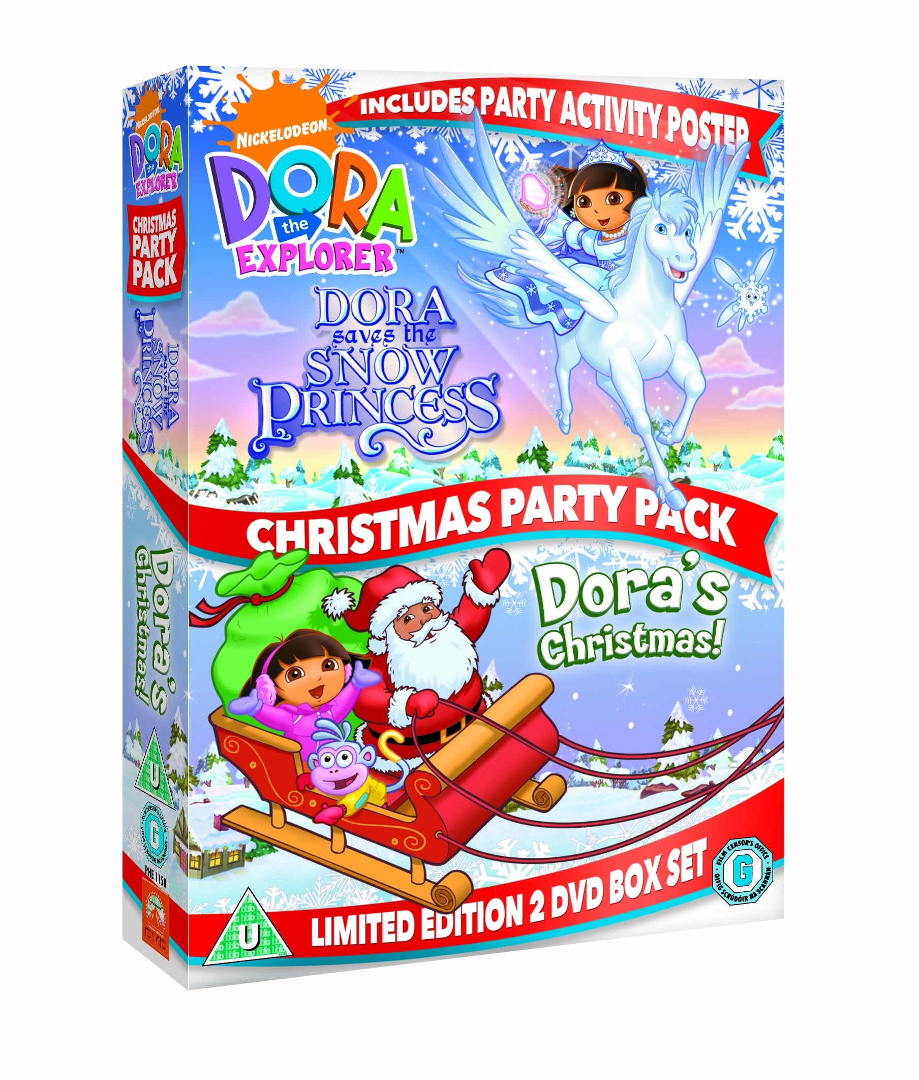 Dora The Explorer: Dora's Christmas Party Pack