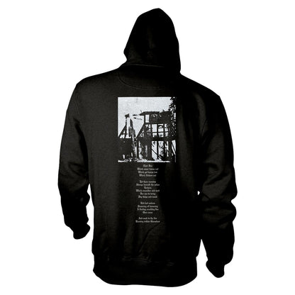 BURZUM - ASKE BLACK Hooded Sweatshirt with Zip Medium