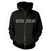 BURZUM - ASKE BLACK Hooded Sweatshirt with Zip Medium