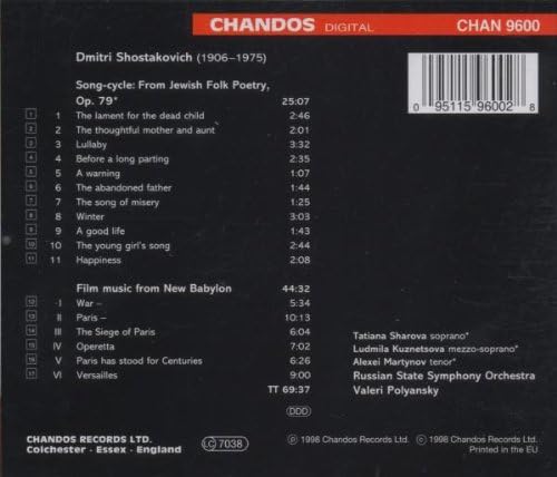 New Babylon Film Music