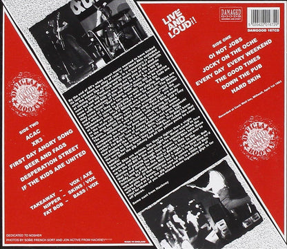 Live and Loud and Skinhead