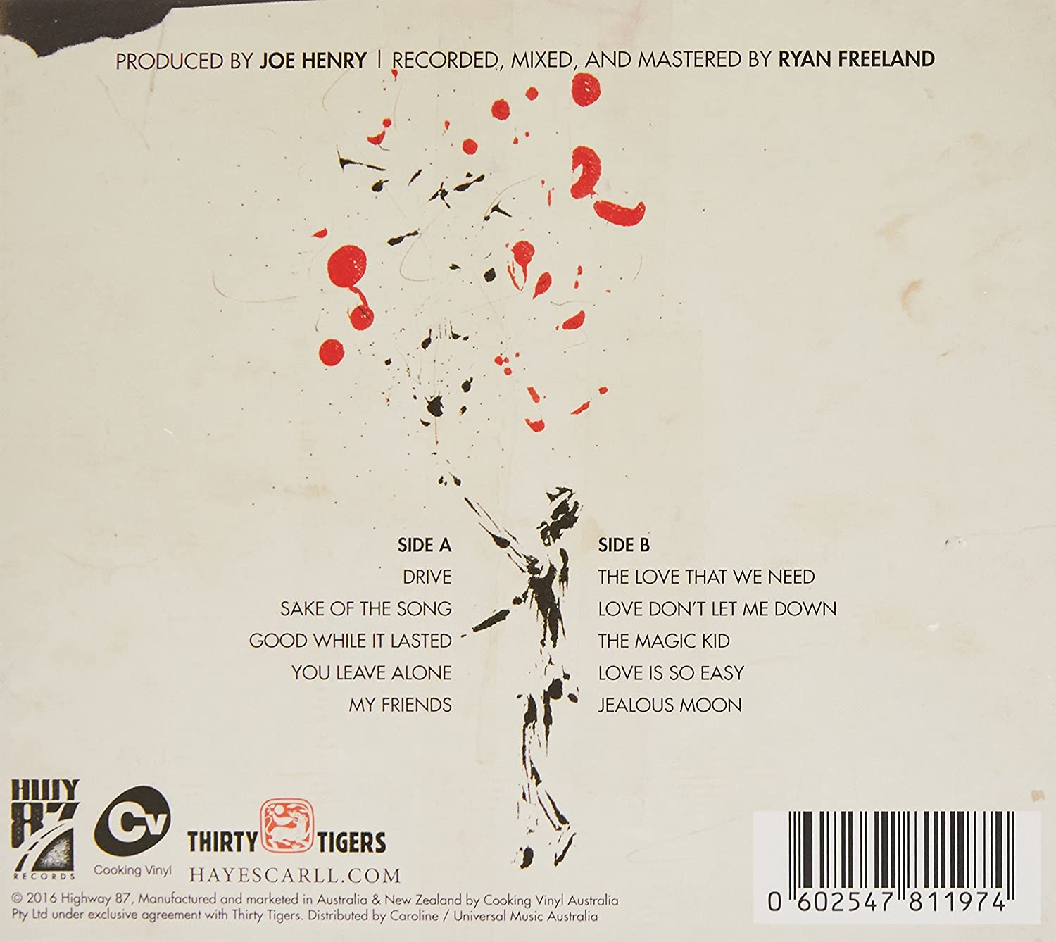 CARLL, HAYES - LOVERS & LEAVERS
