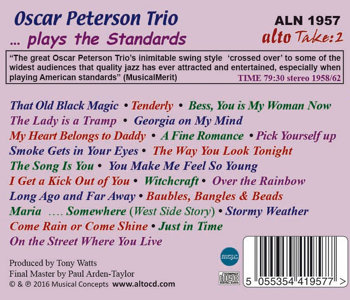 Oscar Peterson Trio Plays The Standards