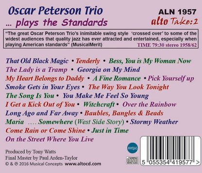 Oscar Peterson Trio Plays The Standards