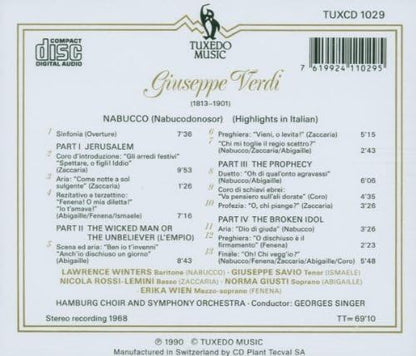 Verdi: Nabucco