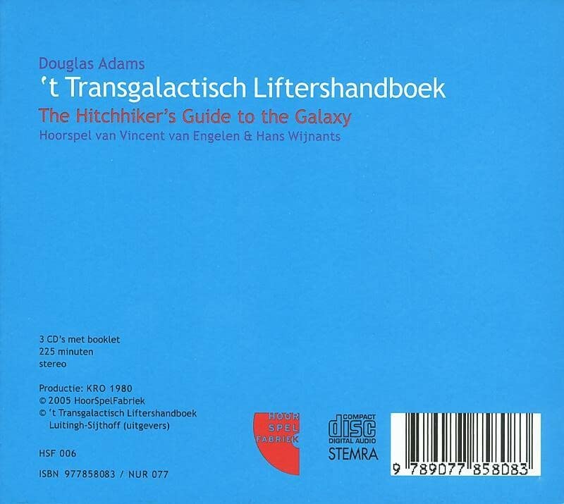 Het transgalactisch liftershandboek (Douglas Adams' Hitchhiker's guide