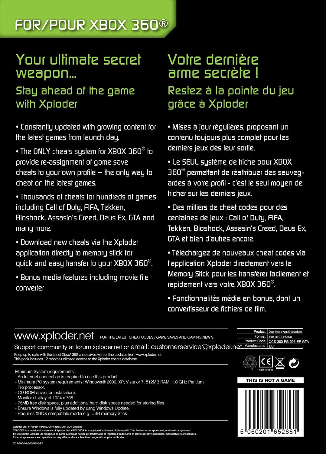 Xploder Grand Theft Auto 5 SPE (Xbox 360