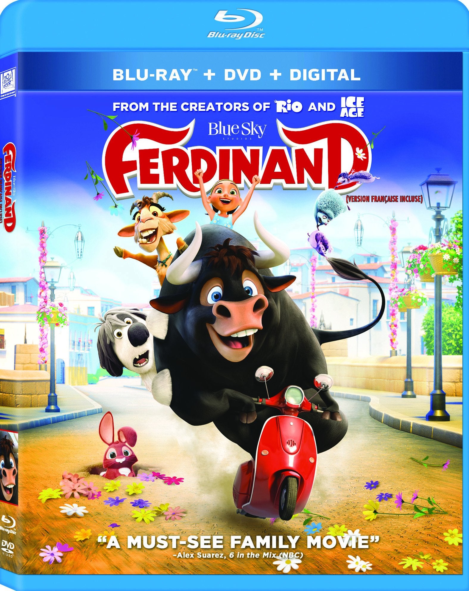 Ferdinand (2017) (Blu-ray + DVD)