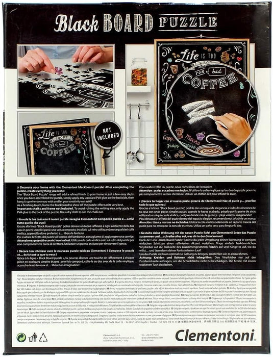 Clementoni - 39467 - Blackboard Puzzle for adults - Cheers - 1000 Pieces