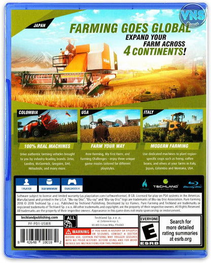 Pure Farming 2018 - PlayStation 4 Original version