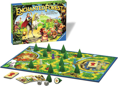 Ravensburger Enchanted Forest Classic Family Board Game for Kids Age 4 Years and Up - 2 to 4 Players - Magical Treasure Hunt