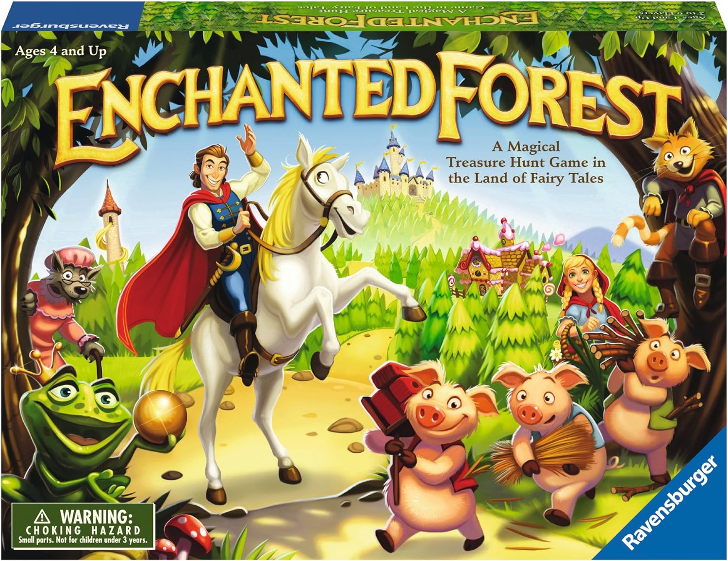 Ravensburger Enchanted Forest Classic Family Board Game for Kids Age 4 Years and Up - 2 to 4 Players - Magical Treasure Hunt