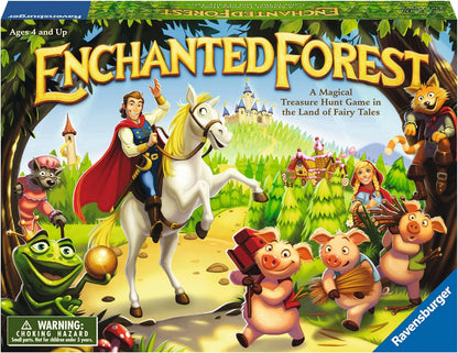 Ravensburger Enchanted Forest Classic Family Board Game for Kids Age 4 Years and Up - 2 to 4 Players - Magical Treasure Hunt