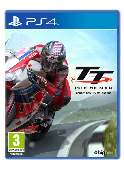 Bigben Interactive TT Isle of Man - Ride on the Edge video game Basic PlayStation 4 Dutch, French - Video Games (PlayStation 4, Racing, Multiplayer mode, E (Everyone), Physical media