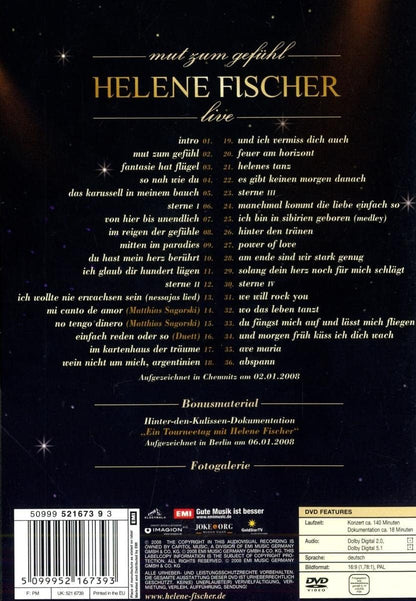 Helene Fischer - Mut Zum Gefuehl - Live