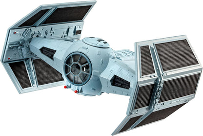 Revell 03602 Star Wars Darth Vader's TIE Fighter 1:121 Scale Unbuilt/Unpainted Plastic Model Kit Without Glue, Paint & Brush