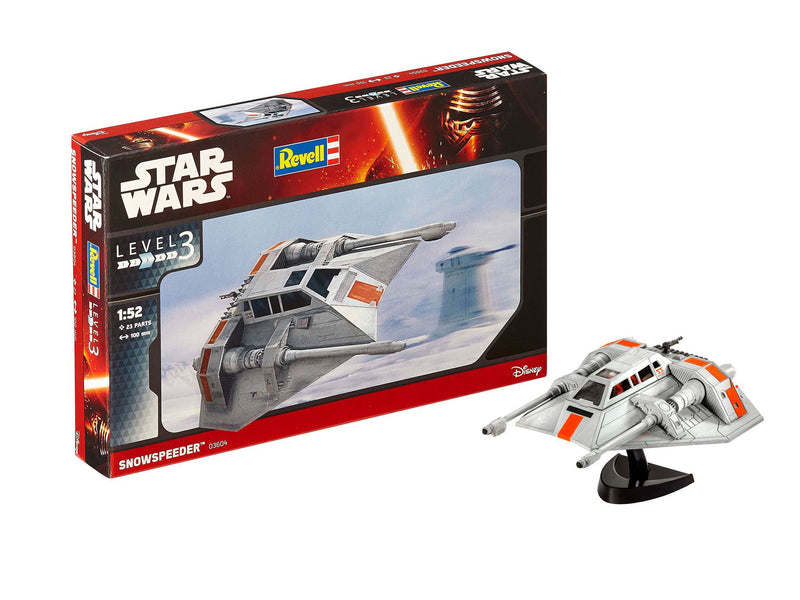Revell 03604 Star Wars Snowspeeder 1:52 Scale Unbuilt/Unpainted Plastic Model Kit