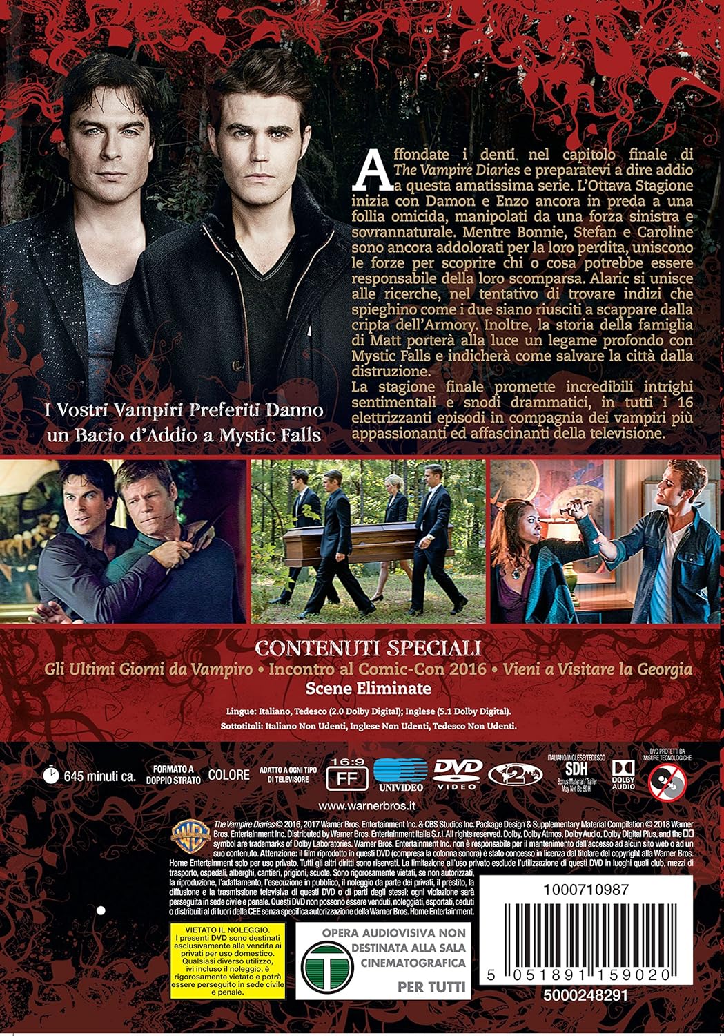 The Vampire Diaries Stg.8 (Box 3 DVD)