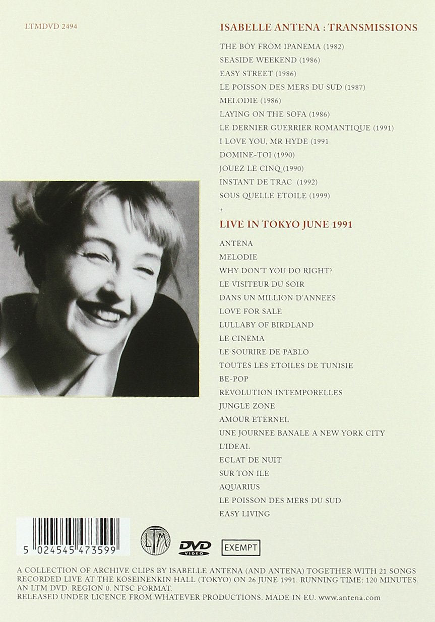 Isabelle Antena - Transmissions
