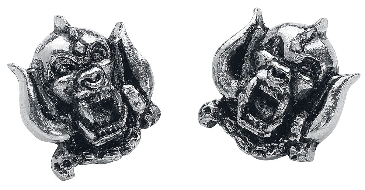 Motörhead Warpig Women Earring Set Silver-Coloured, Pewter