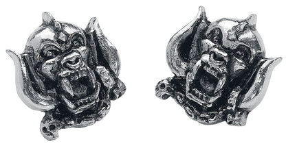 Motörhead Warpig Women Earring Set Silver-Coloured, Pewter