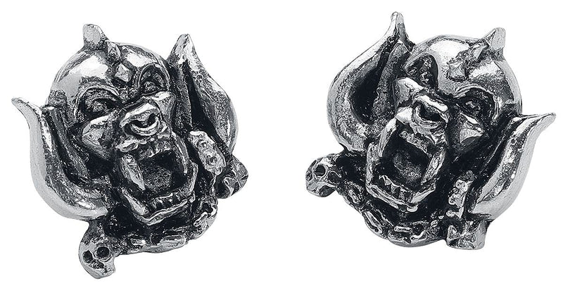 Motörhead Warpig Women Earring Set Silver-Coloured, Pewter