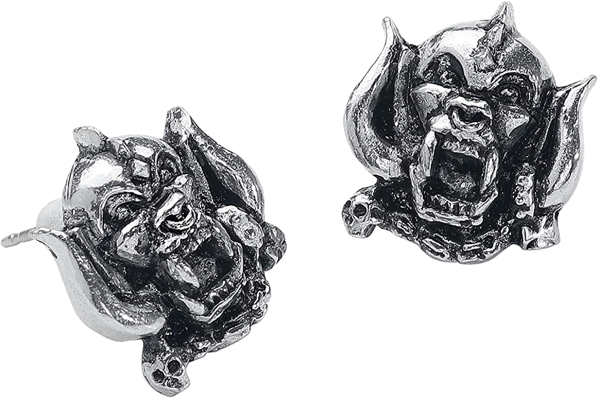 Motörhead Warpig Women Earring Set Silver-Coloured, Pewter