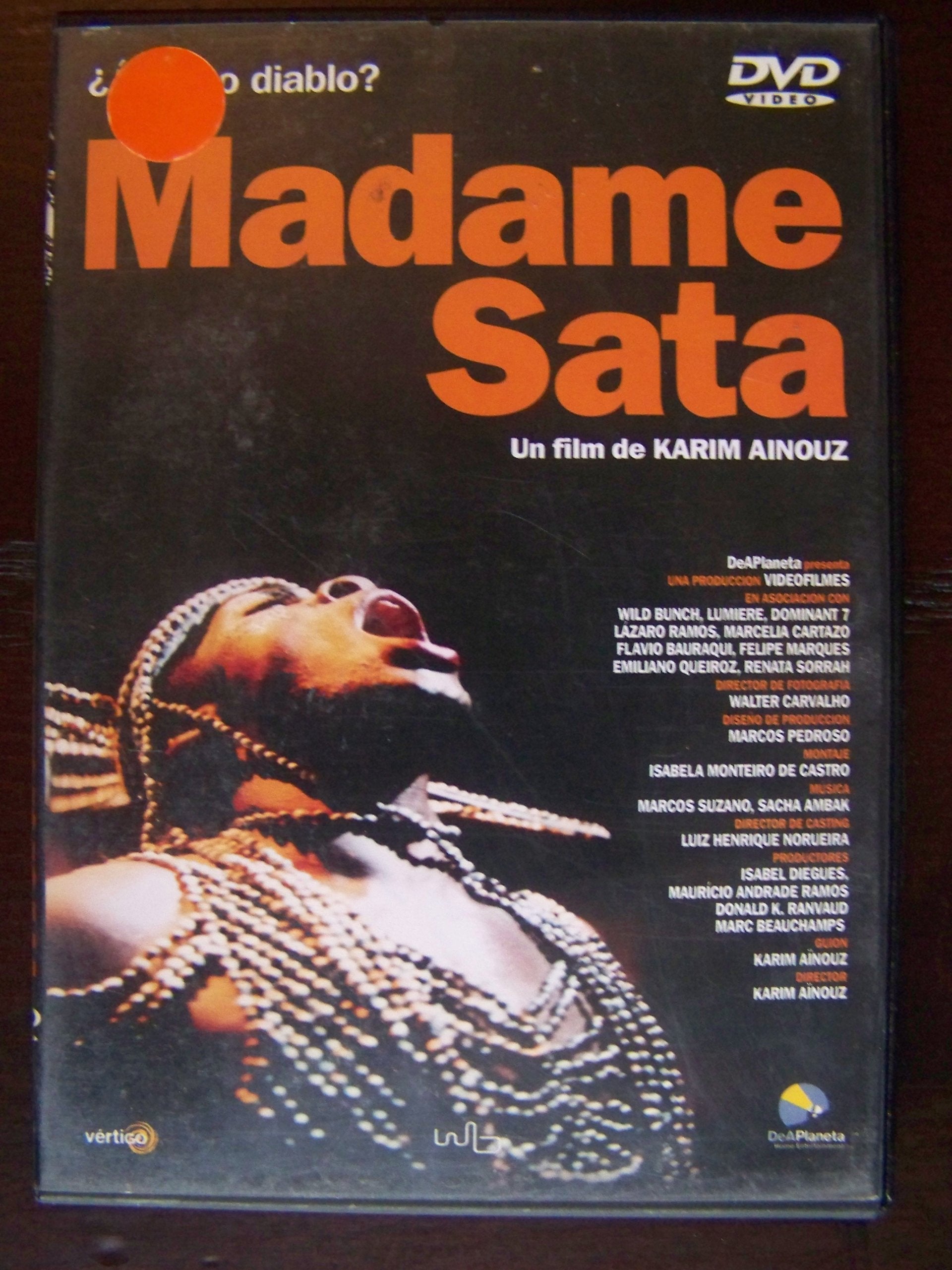 STUDIO CANAL - MADAME SATA (1 DVD)