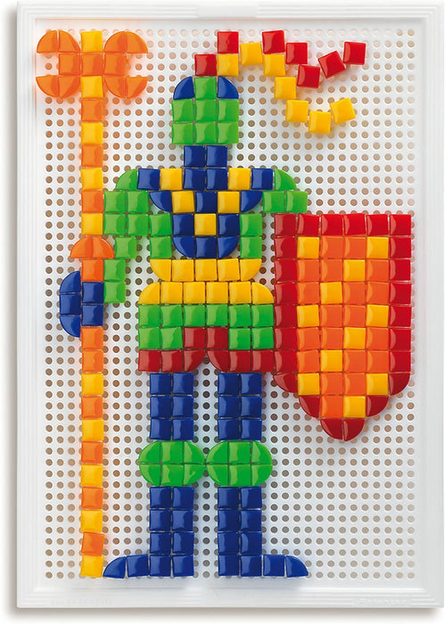 Quercetti - Fanta Color Portable Large Composition Game, Multicolored, 300 Pieces, 0954, 3 - 6 years