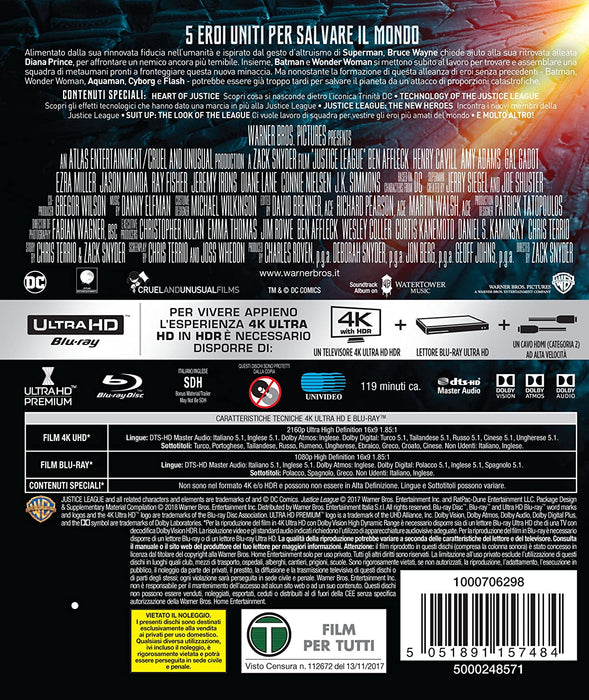 Justice League (4k+Br)