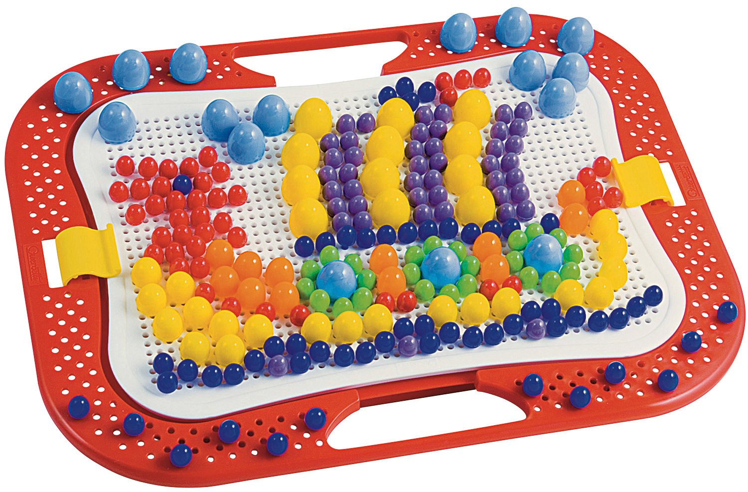 Quercetti 0900 - Fanta Color, Pin Design Game, 300 Pins, Mosaic