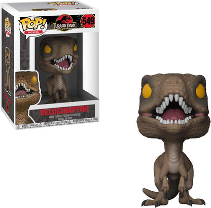 Funko POP! Movies: Jurassic Park - Velociraptor - Collectable Vinyl Figure - Gift Idea - Official Merchandise - Toys for Kids & Adults - Movies Fans - Model Figure for Collectors and Display