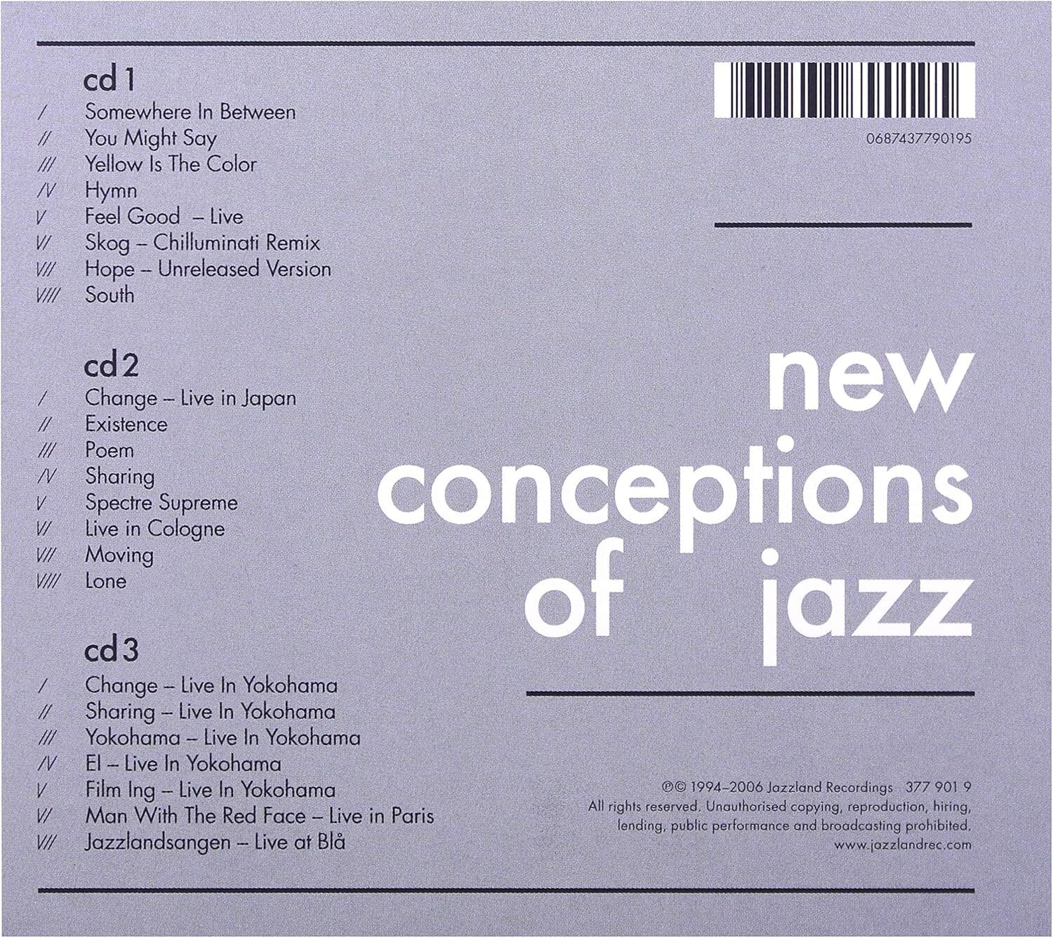 New Conceptions of Jazz Box