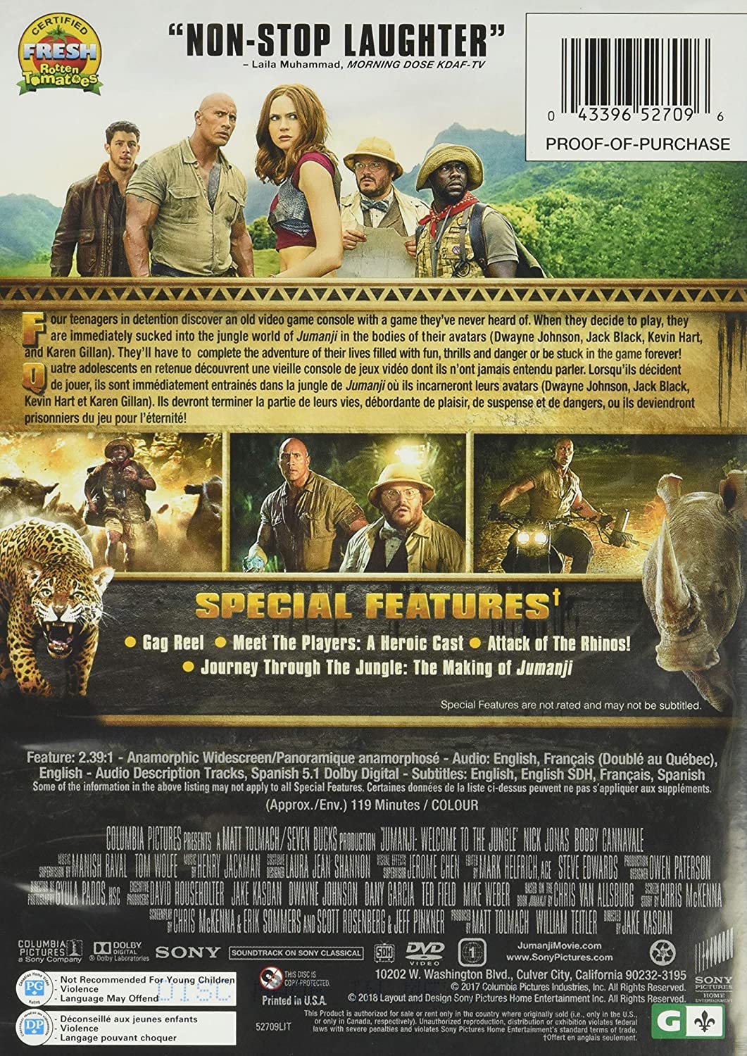 Jumanji: Welcome to the Jungle