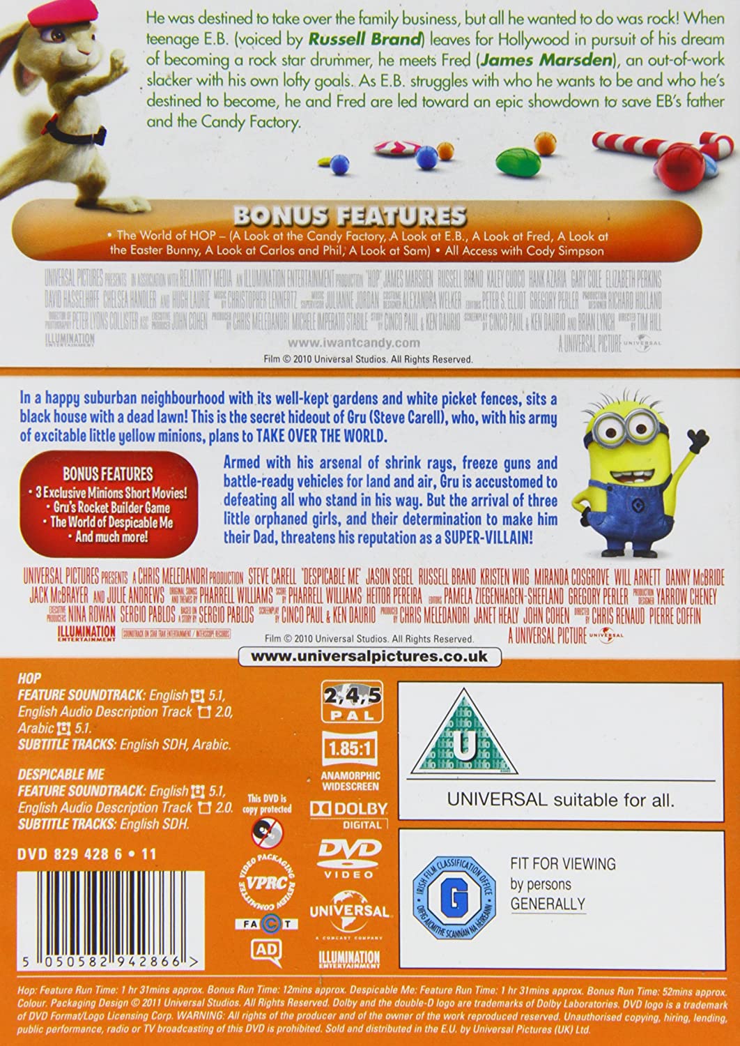 Hop/Despicable Me