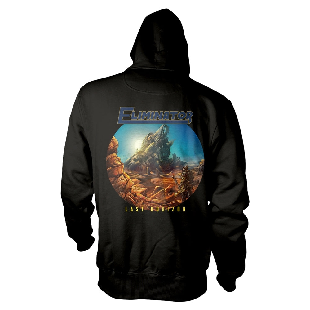 ELIMINATOR - LAST HORIZON BLACK Hooded Sweatshirt Large