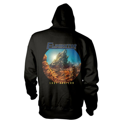 ELIMINATOR - LAST HORIZON BLACK Hooded Sweatshirt Large