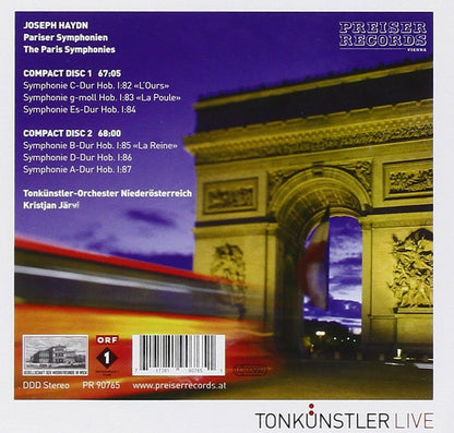 Haydn: The Paris Symphonies Wiener Musikverein)