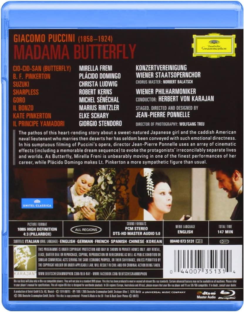 Madama Butterfly: Wiener Staatsoper (Karajan)