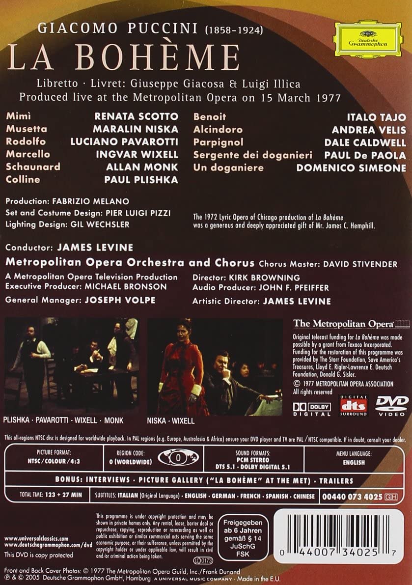 Puccini: La Bohème