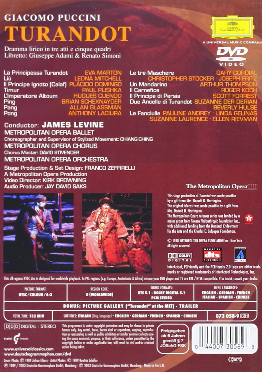 Puccini: Turandot